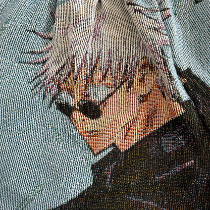 RDMCLOTHINGART tapestry hoodie GOJO VS TOJI TAPESTRY SHORTS