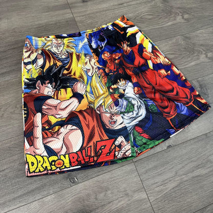 GOKU COLLECTION MESH SHORTS-8662 - RDMCLOTHINGART