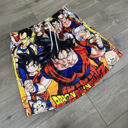 GOKU COLLECTION MESH SHORTS-8679 - RDMCLOTHINGART
