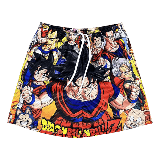 GOKU COLLECTION MESH SHORTS-8679 - RDMCLOTHINGART