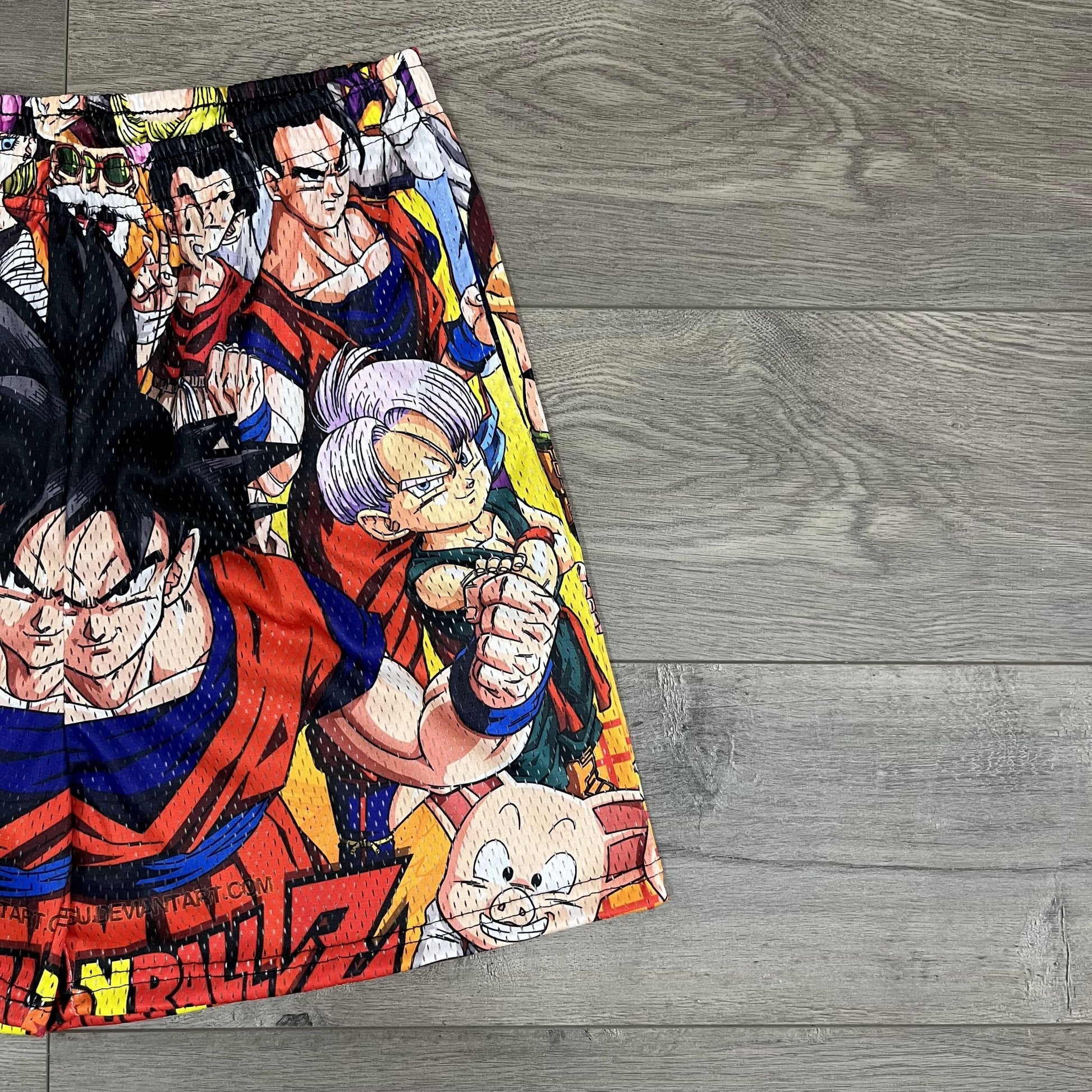 GOKU COLLECTION MESH SHORTS-8679 - RDMCLOTHINGART