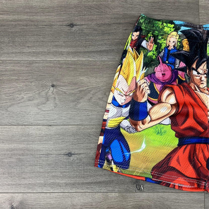 GOKU COLLECTION MESH SHORTS-8686 - RDMCLOTHINGART
