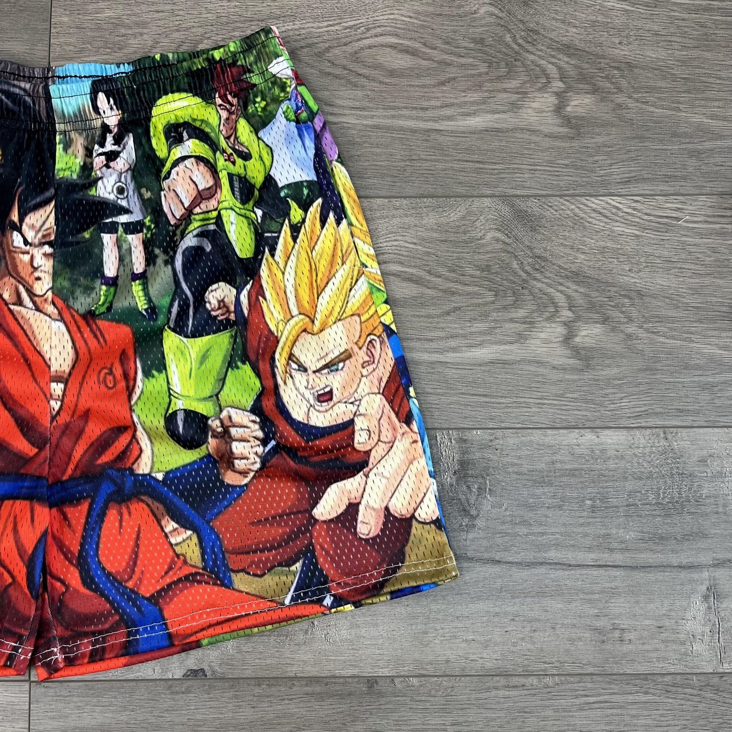 GOKU COLLECTION MESH SHORTS-8686 - RDMCLOTHINGART