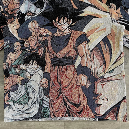 GOKU COLLECTION TAPESTRY HOODIE - RDMCLOTHINGART