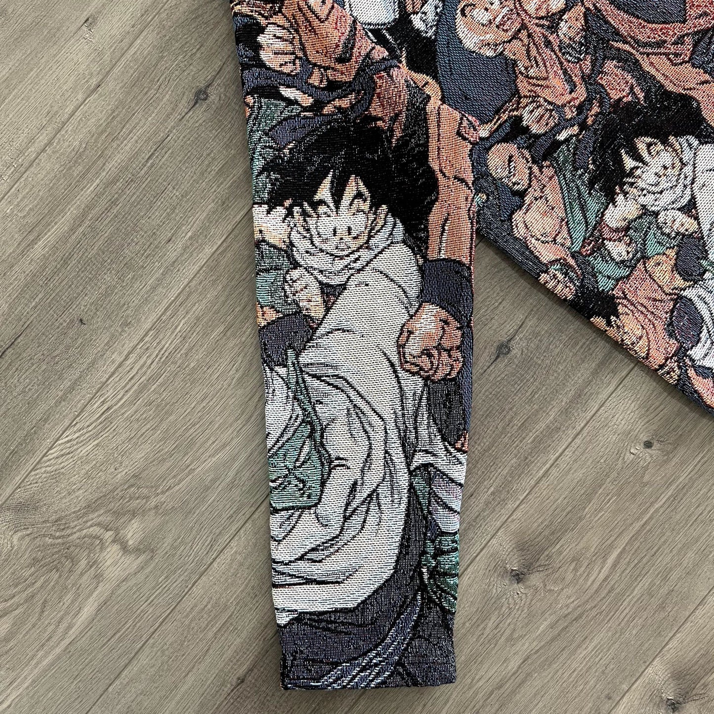 GOKU COLLECTION TAPESTRY HOODIE - RDMCLOTHINGART