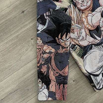 GOKU COLLECTION TAPESTRY HOODIE - RDMCLOTHINGART