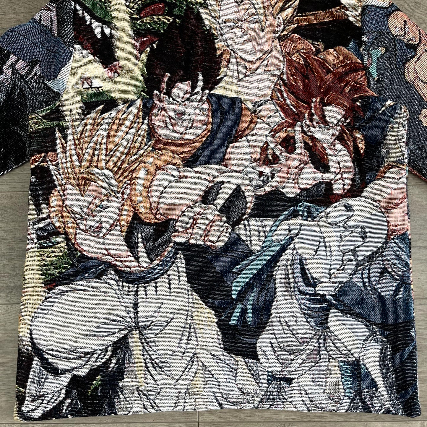 GOKU COLLECTION TAPESTRY HOODIE - RDMCLOTHINGART