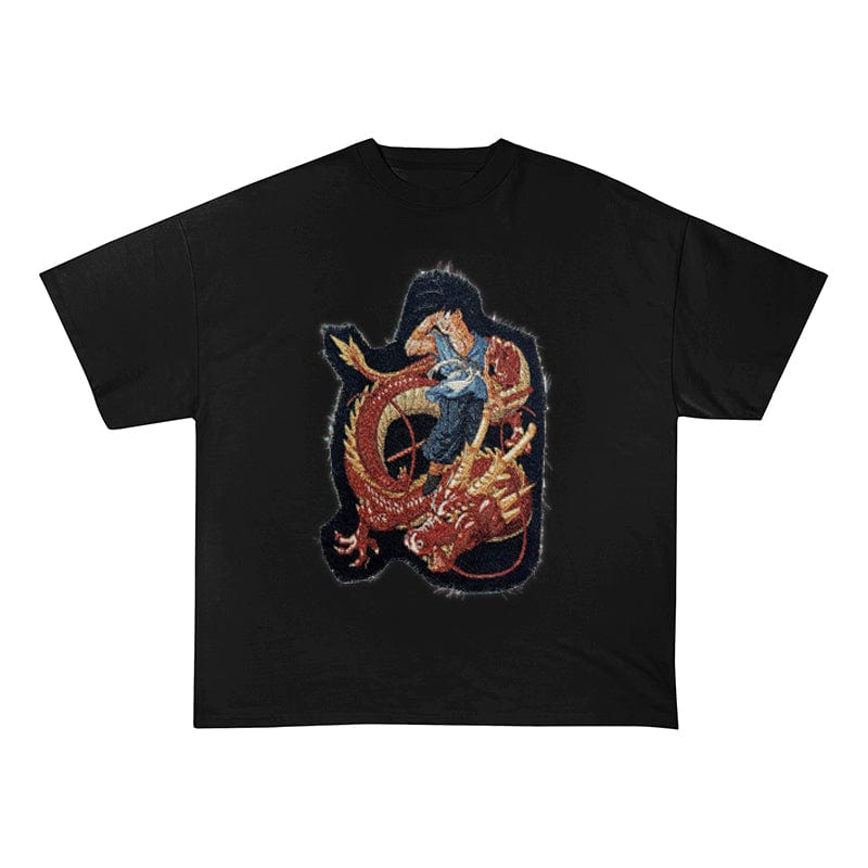 GokuRedDragon HEAVY COTTON TEES-8152 - RDMCLOTHINGART