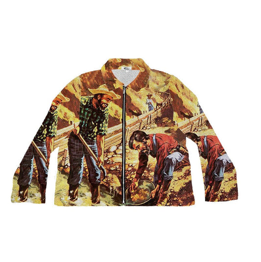 RDMCLOTHINGART tapestry hoodie GOLDEN LIFE TAPESTRY JACKET