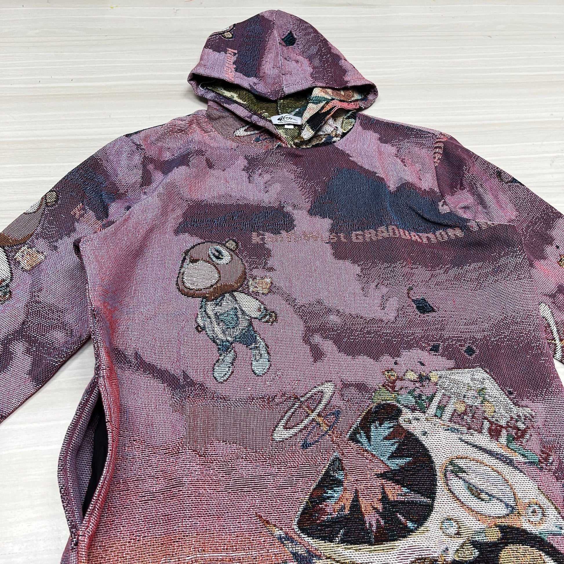 GRADUATION TAPESTRY HOODIE - RDMCLOTHINGART