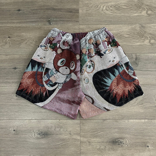 RDMCLOTHINGART tapestry hoodie GRADUATION TAPESTRY SHORTS