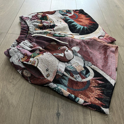 RDMCLOTHINGART tapestry hoodie GRADUATION TAPESTRY SHORTS