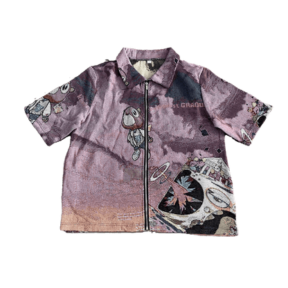 RDMCLOTHINGART tapestry hoodie GRADUATION TAPESTRY TEE