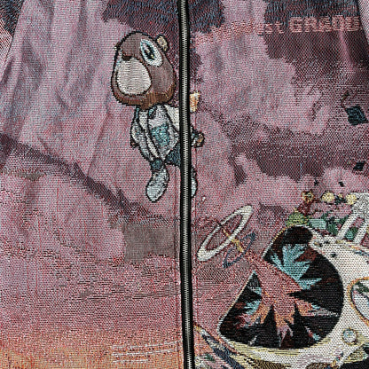 RDMCLOTHINGART tapestry hoodie GRADUATION TAPESTRY TEE