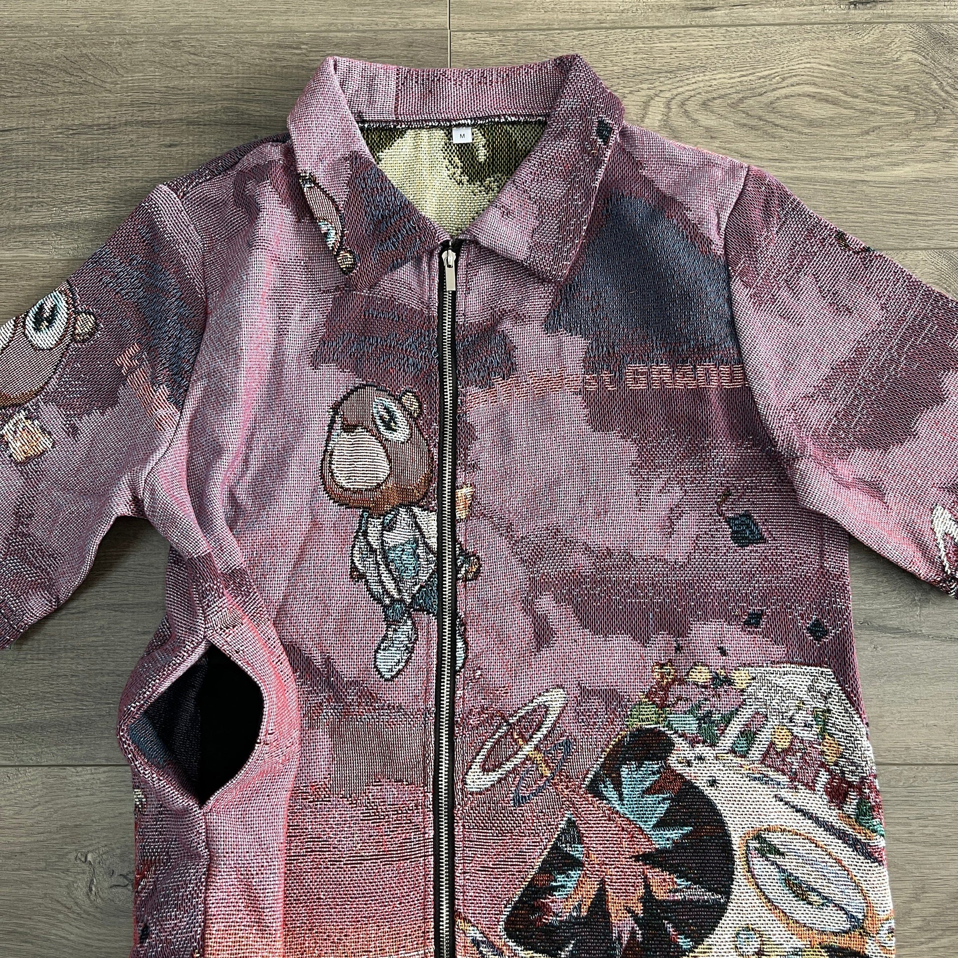 RDMCLOTHINGART tapestry hoodie GRADUATION TAPESTRY TEE