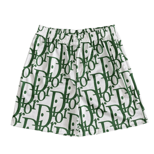 RDMCLOTHINGART tapestry hoodie GREEN DC MESH SHORTS-8724