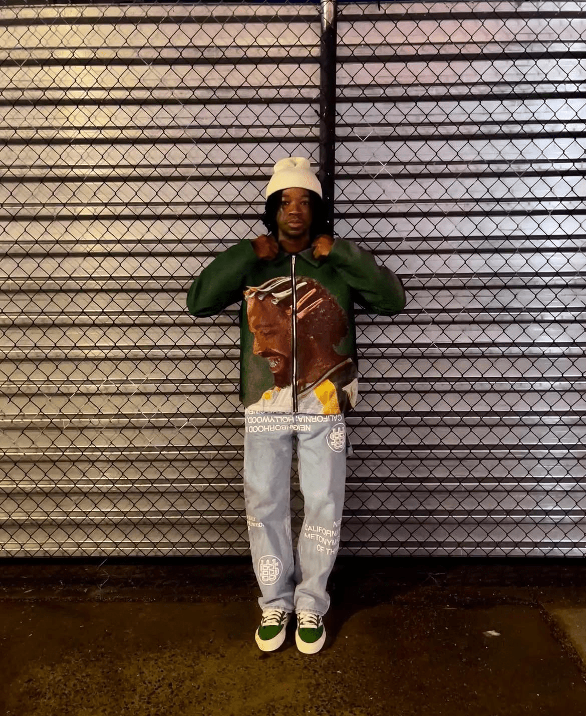 GREEN DRAKE TAPESTRY JACKET - RDMCLOTHINGART