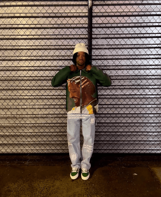 GREEN DRAKE TAPESTRY JACKET - RDMCLOTHINGART