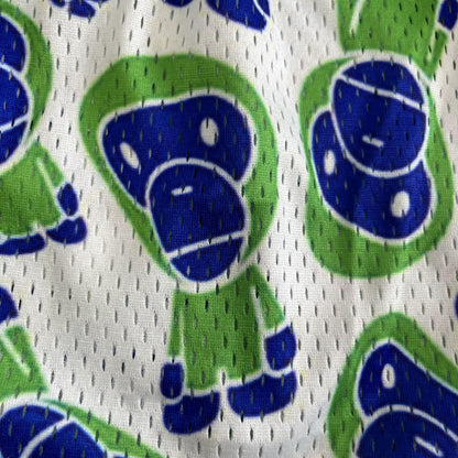 GREEN ML MESH SHORTS-8720 - RDMCLOTHINGART