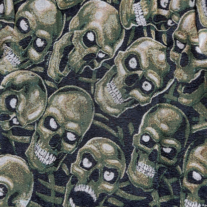 RDMCLOTHINGART tapestry hoodie GREEN SKULL Tapestry JACKET
