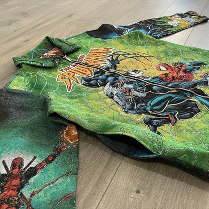 GREEN SPIDER TAPESTRY JACKET - RDMCLOTHINGART