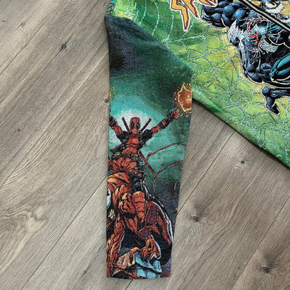 GREEN SPIDER TAPESTRY JACKET - RDMCLOTHINGART