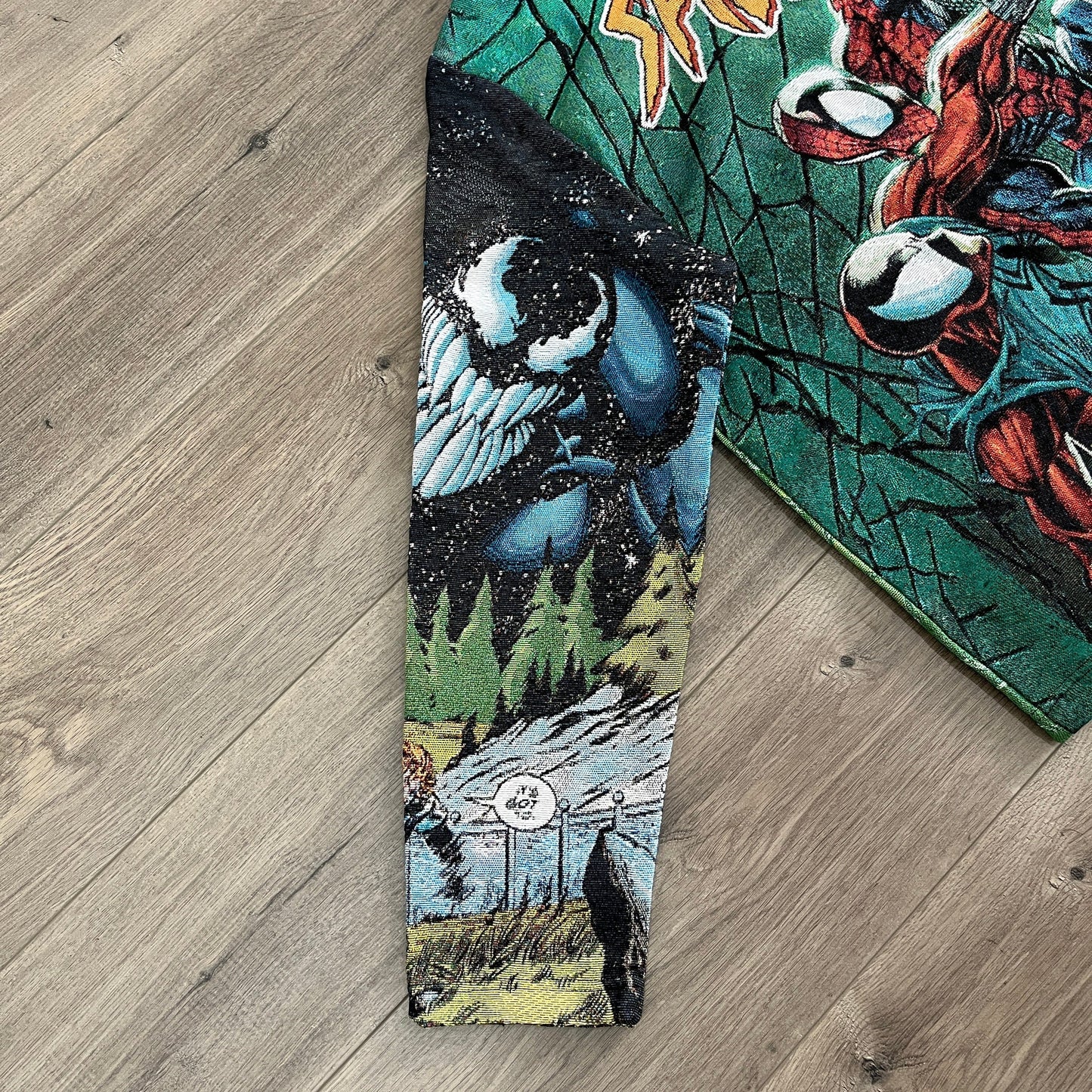 GREEN SPIDER TAPESTRY JACKET - RDMCLOTHINGART