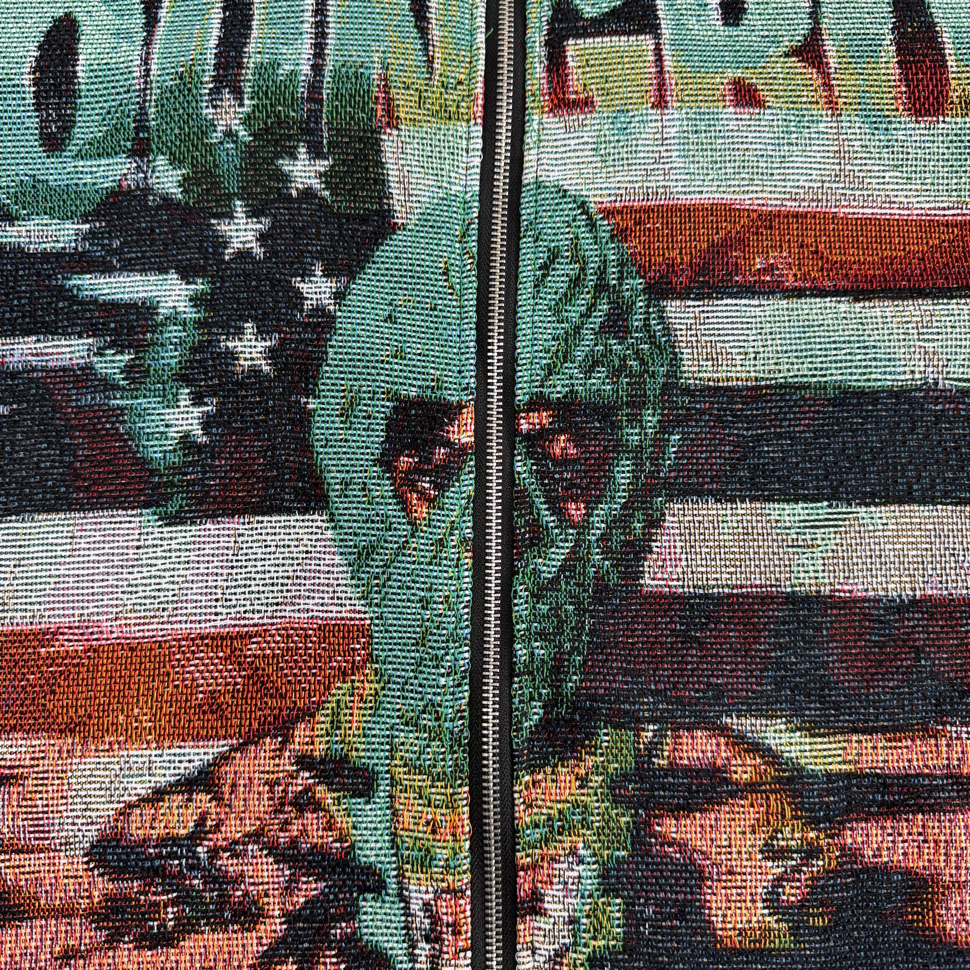 RDMCLOTHINGART tapestry hoodie GREEN YOUNGBOY TAPESTRY JACKET