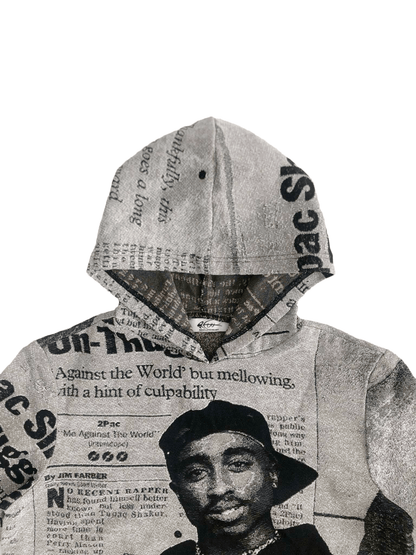GREY 2PAC TAPESTRY - RDMCLOTHINGART