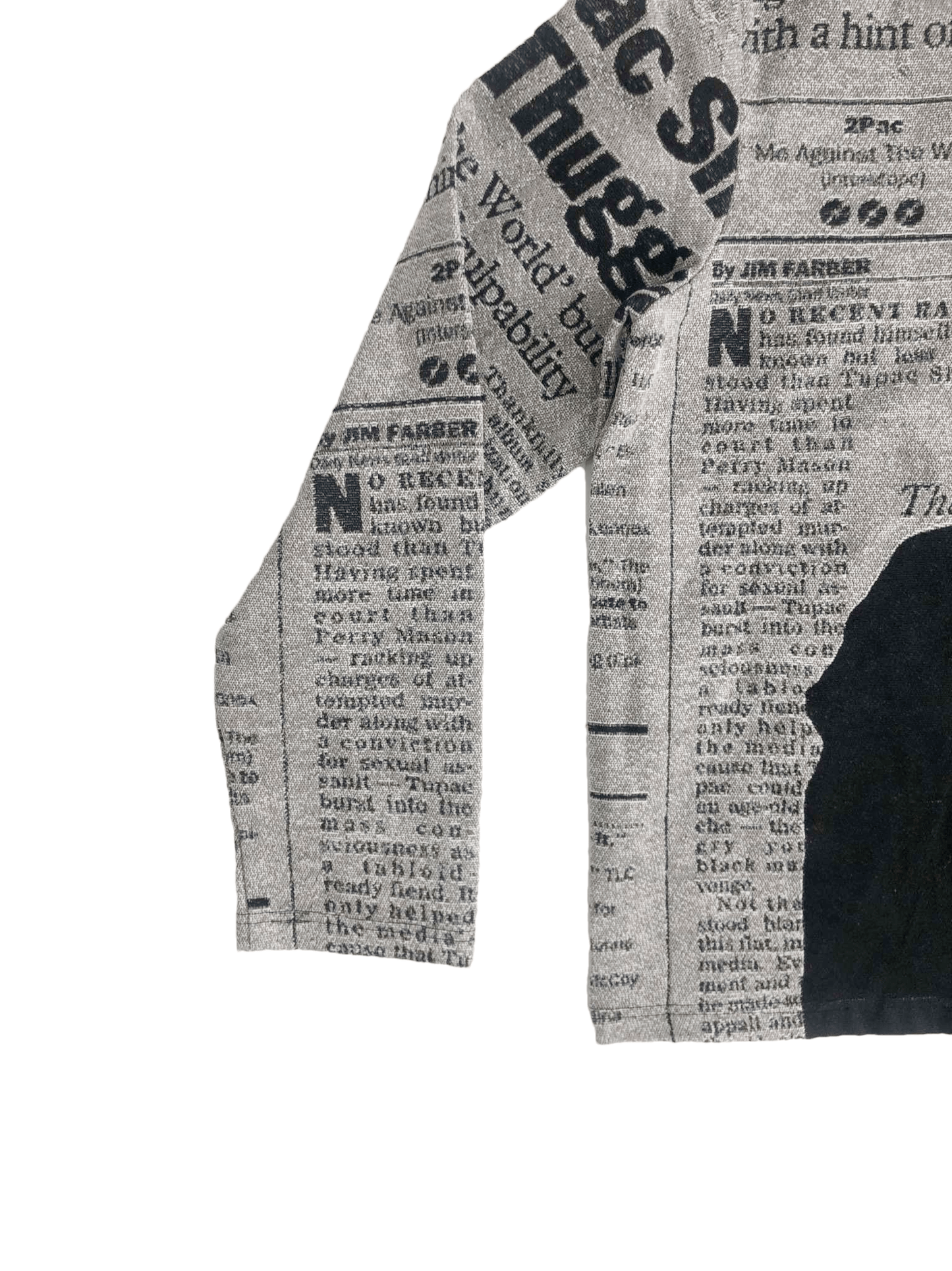 GREY 2PAC TAPESTRY - RDMCLOTHINGART