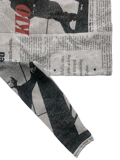 GREY 2PAC TAPESTRY - RDMCLOTHINGART