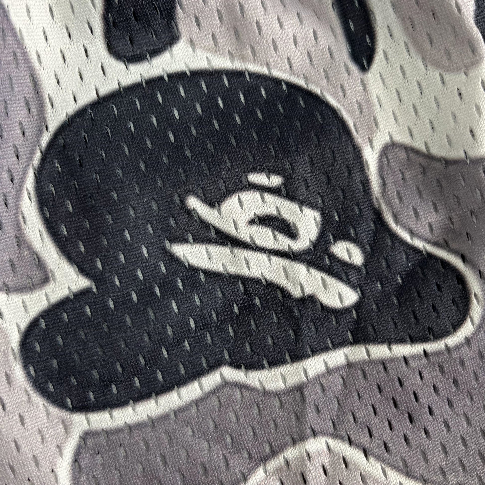 GREY CAMO MESH SHORTS-8700 - RDMCLOTHINGART