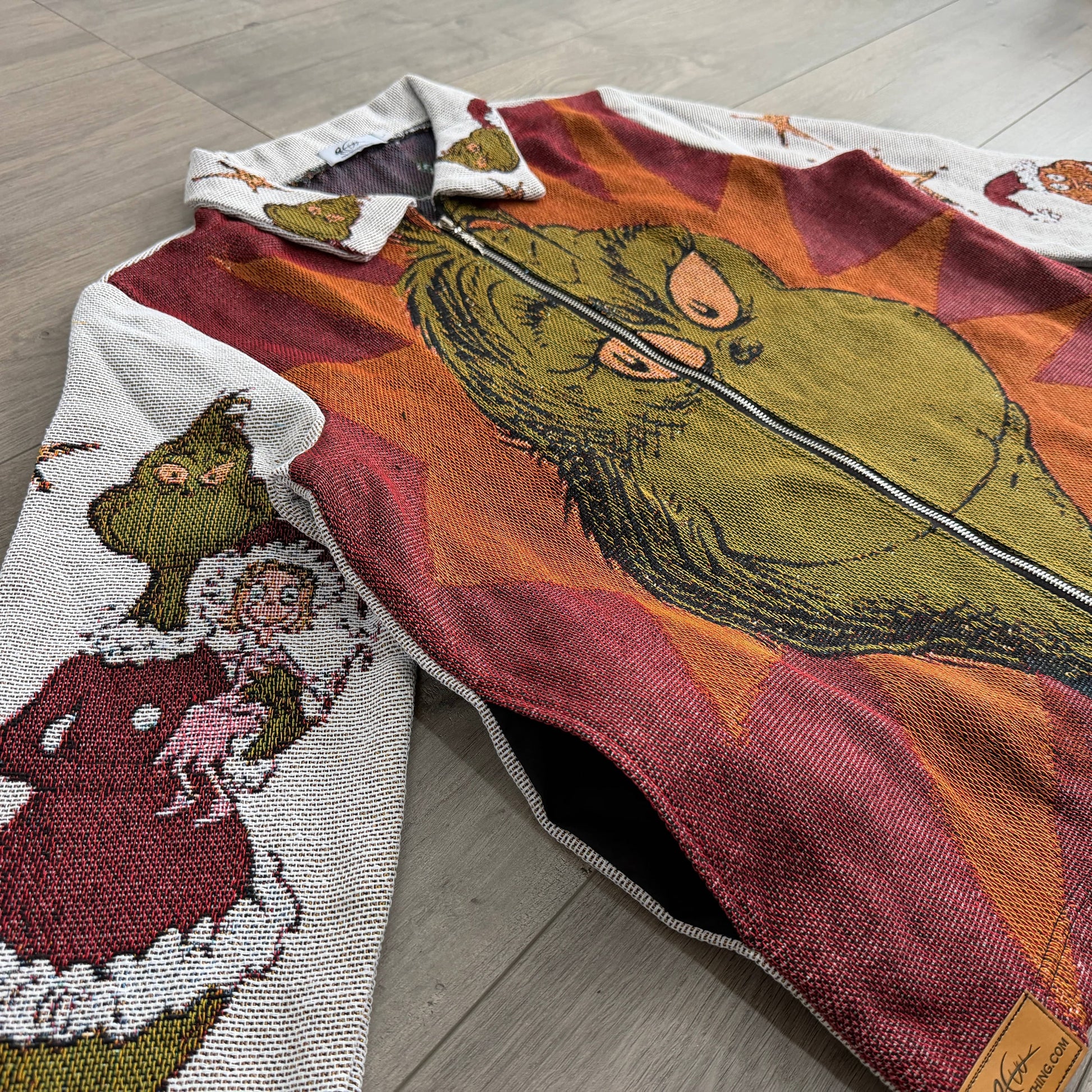 RDMCLOTHINGART tapestry hoodie GRINCH TAPESTRY JACKET