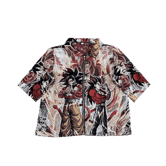 RDMCLOTHINGART tapestry hoodie GT GOKU&VEGETA TAPESTRY TEE