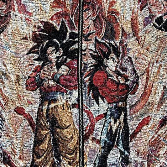 RDMCLOTHINGART tapestry hoodie GT GOKU&VEGETA TAPESTRY TEE