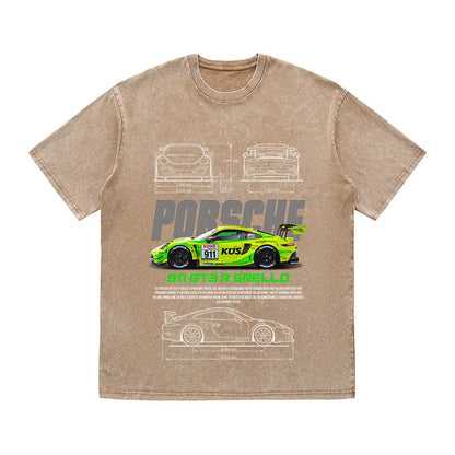 RDMCLOTHINGART tapestry hoodie GT3 R GRELL HEAVY COTTON TEES-9413