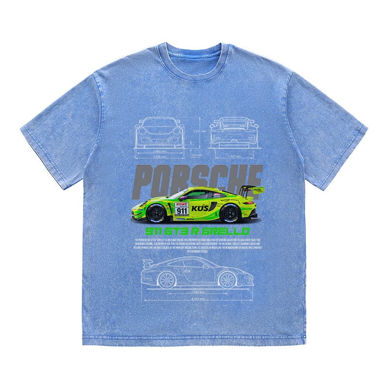 RDMCLOTHINGART tapestry hoodie GT3 R GRELL HEAVY COTTON TEES-9413