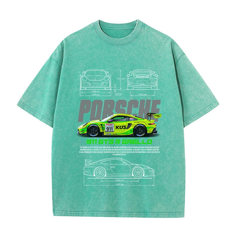 RDMCLOTHINGART tapestry hoodie GT3 R GRELL HEAVY COTTON TEES-9413