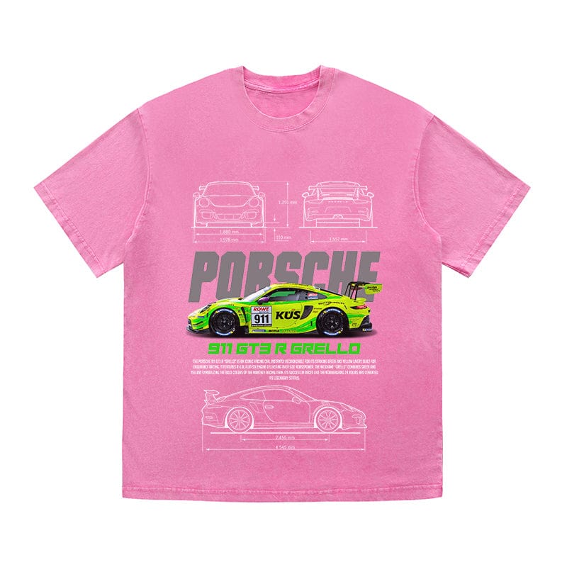 RDMCLOTHINGART tapestry hoodie GT3 R GRELL HEAVY COTTON TEES-9413