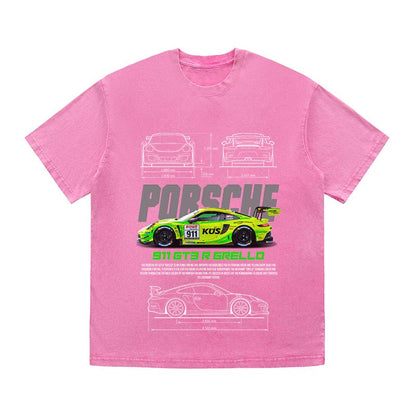 RDMCLOTHINGART tapestry hoodie GT3 R GRELL HEAVY COTTON TEES-9413