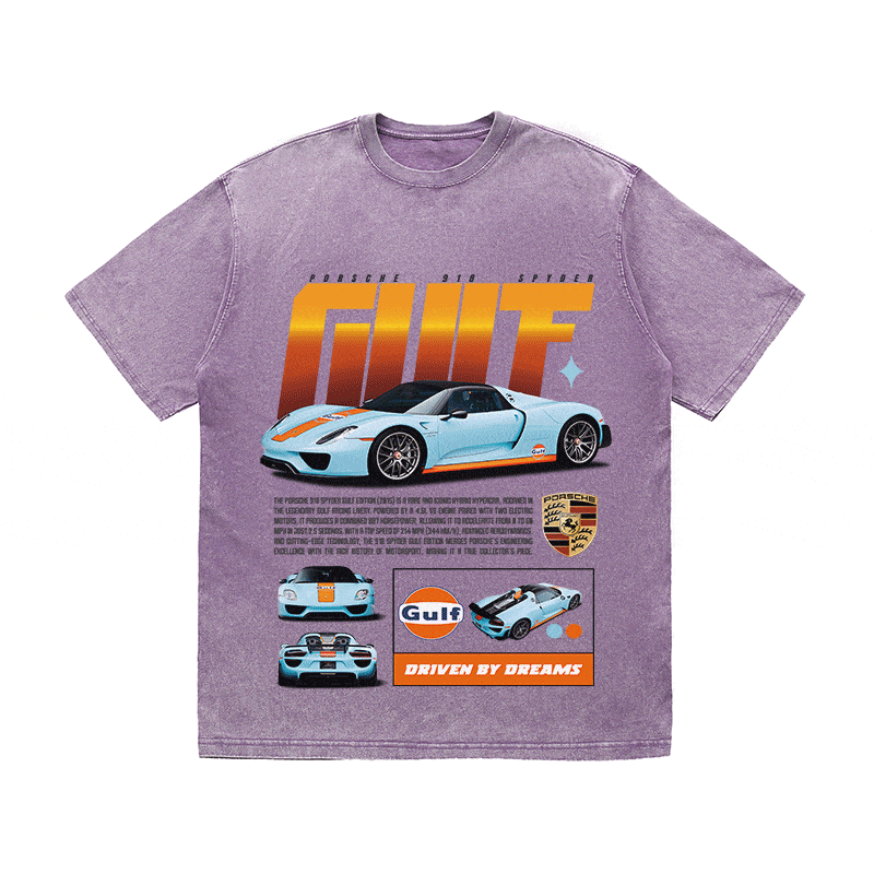 RDMCLOTHINGART tapestry hoodie GULF HEAVY WEIGHT COTTON TEE-8833