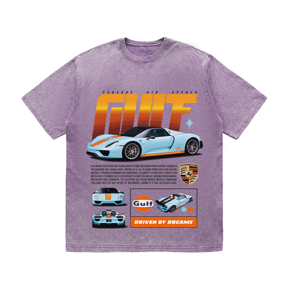 RDMCLOTHINGART tapestry hoodie GULF HEAVY WEIGHT COTTON TEE-8833