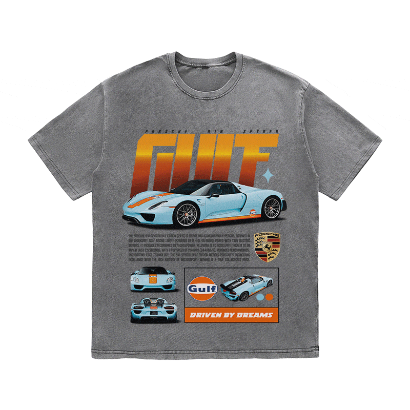 RDMCLOTHINGART tapestry hoodie GULF HEAVY WEIGHT COTTON TEE-8833