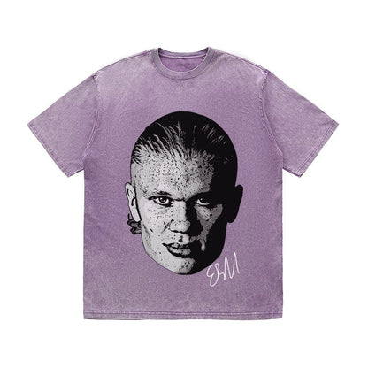 RDMCLOTHINGART tapestry hoodie HAALAND HEAVY COTTON TEES-9570