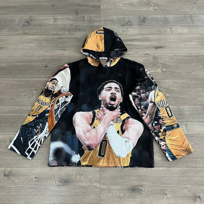 RDMCLOTHINGART tapestry hoodie HALIBURTON TAPESTRY HOODIE