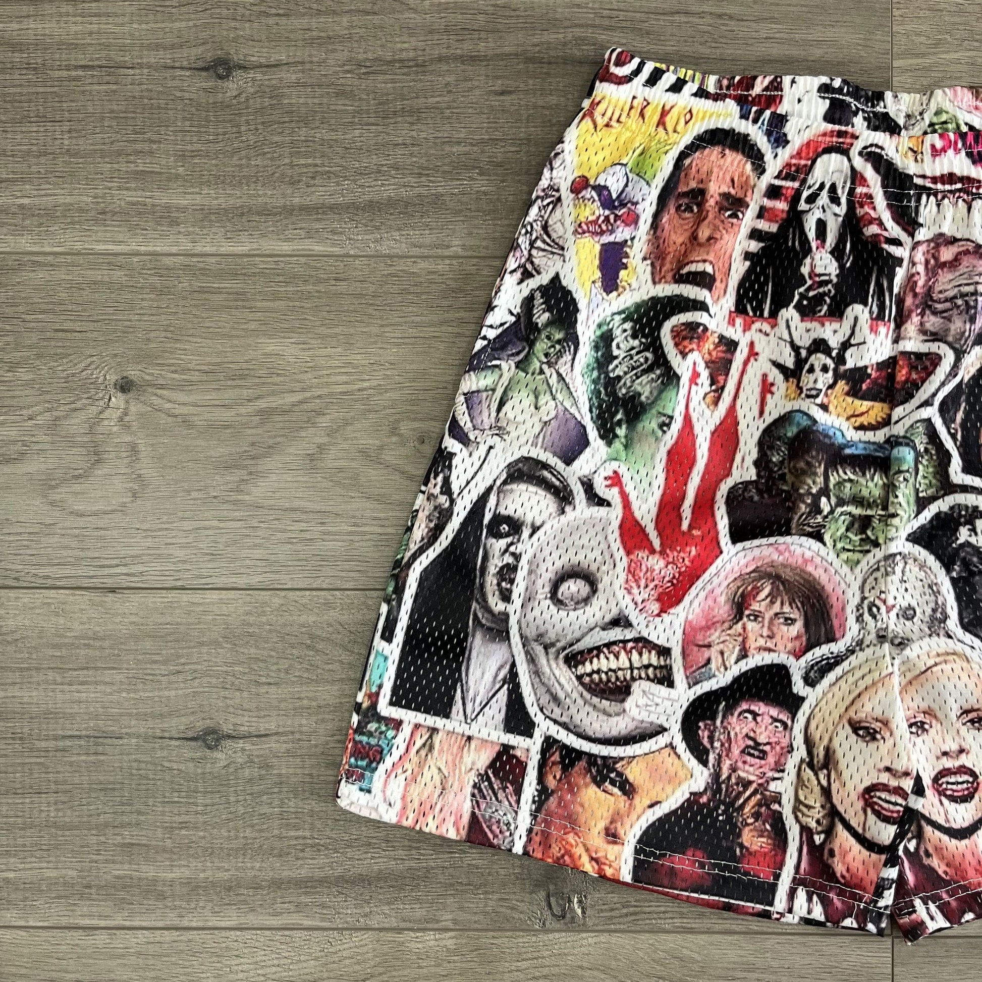 HALLOWEEN MESH SHORTS-8620 - RDMCLOTHINGART