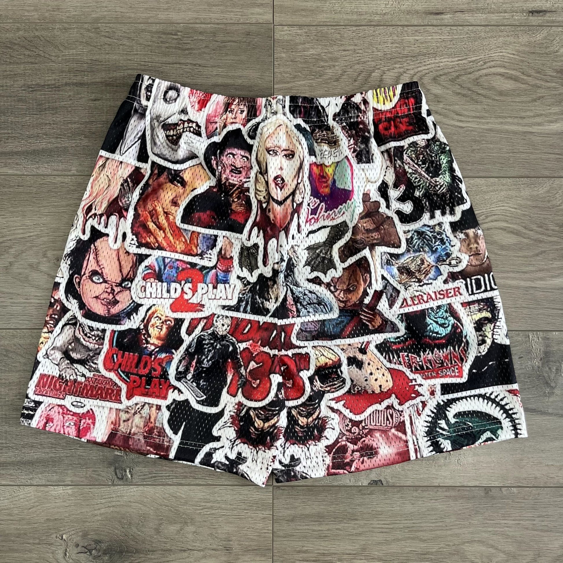 HALLOWEEN MESH SHORTS-8620 - RDMCLOTHINGART