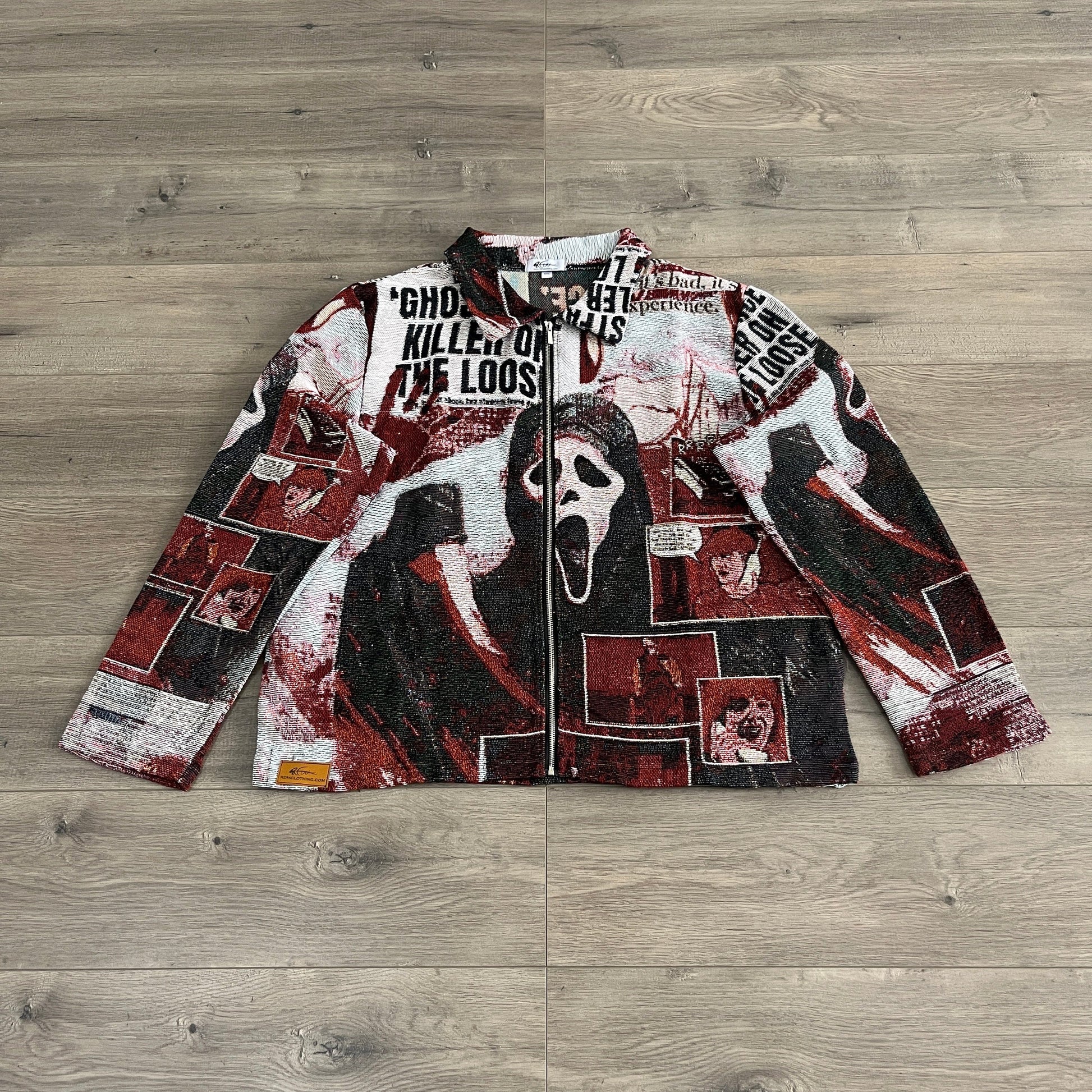 RDMCLOTHINGART tapestry hoodie HALLOWEEN Tapestry JACKET
