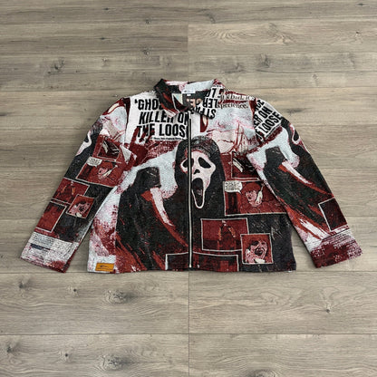 RDMCLOTHINGART tapestry hoodie HALLOWEEN Tapestry JACKET