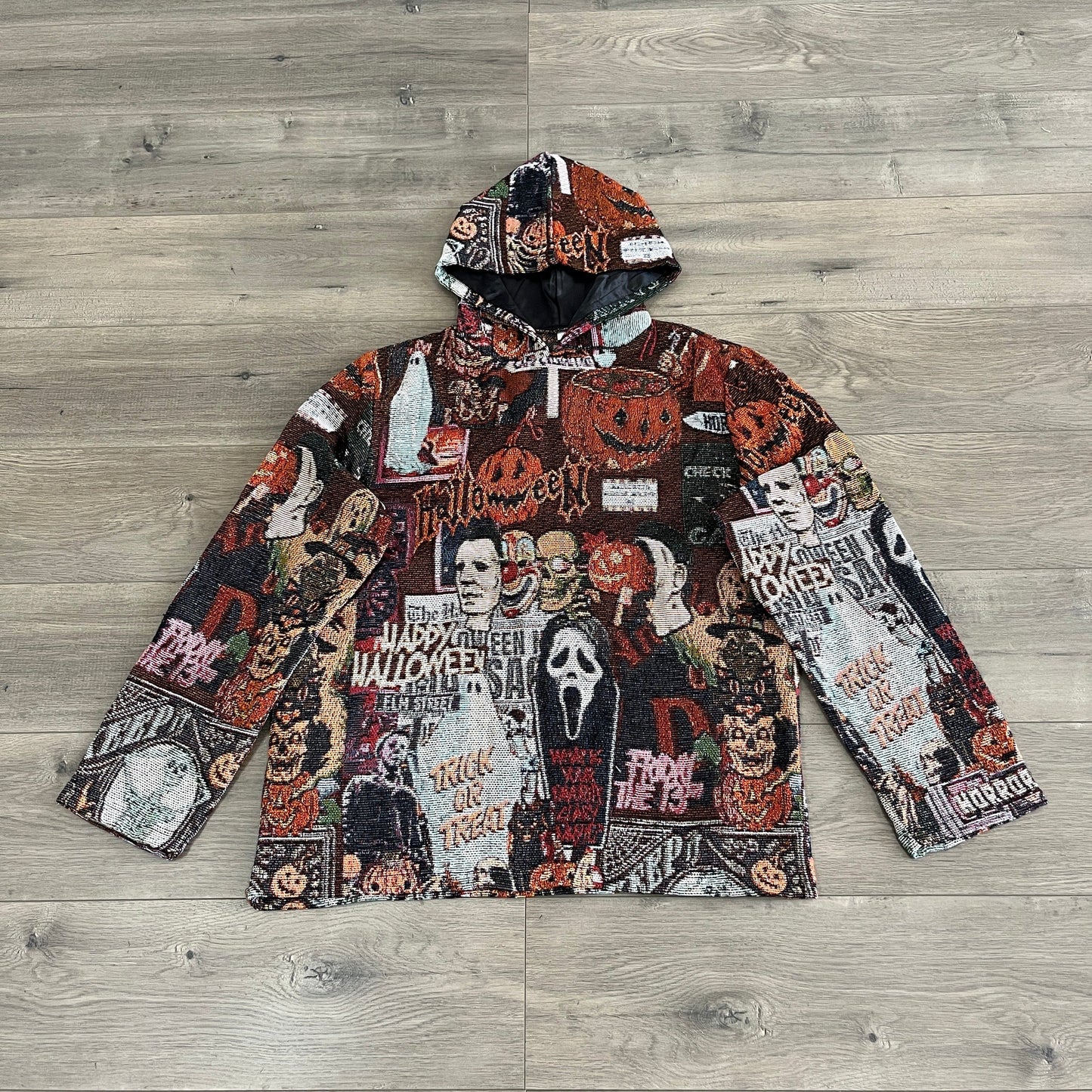 RDMCLOTHINGART tapestry hoodie HALLOWEEN V2 TAPESTRY HOODIE